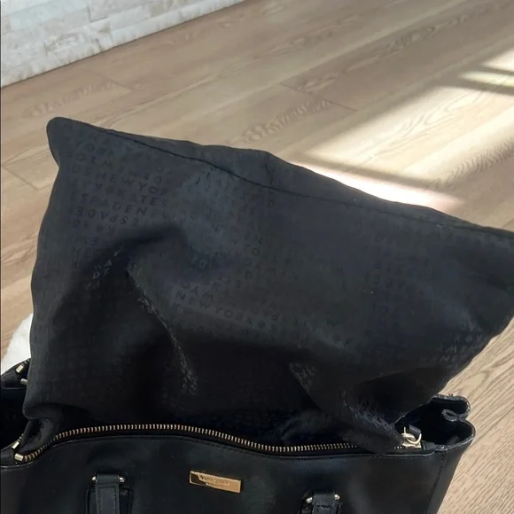 ♥️♥️ KATE SPADE Black Satchel Bag - Picture 4 of 12
